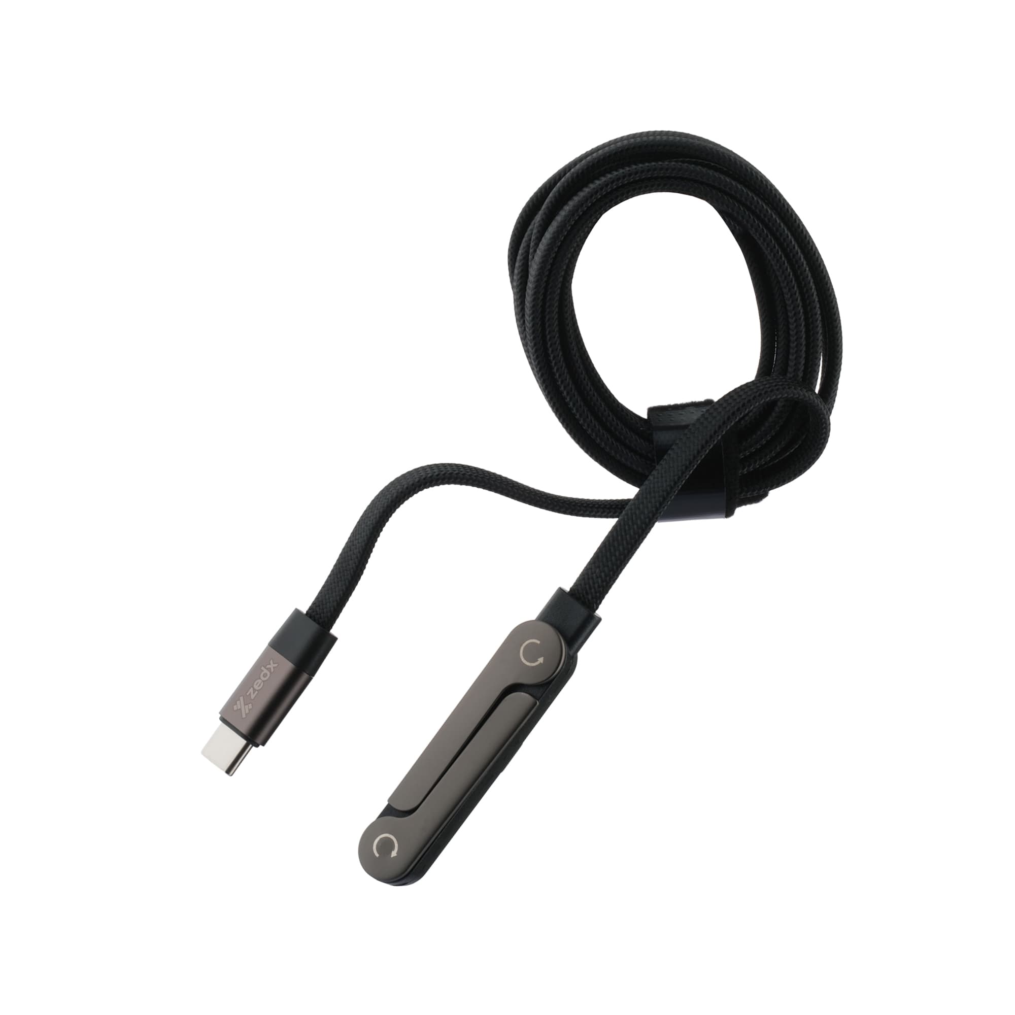 ZEDX 2-in-1 Stand Charging Cable -240W Super Fast Charging preview image