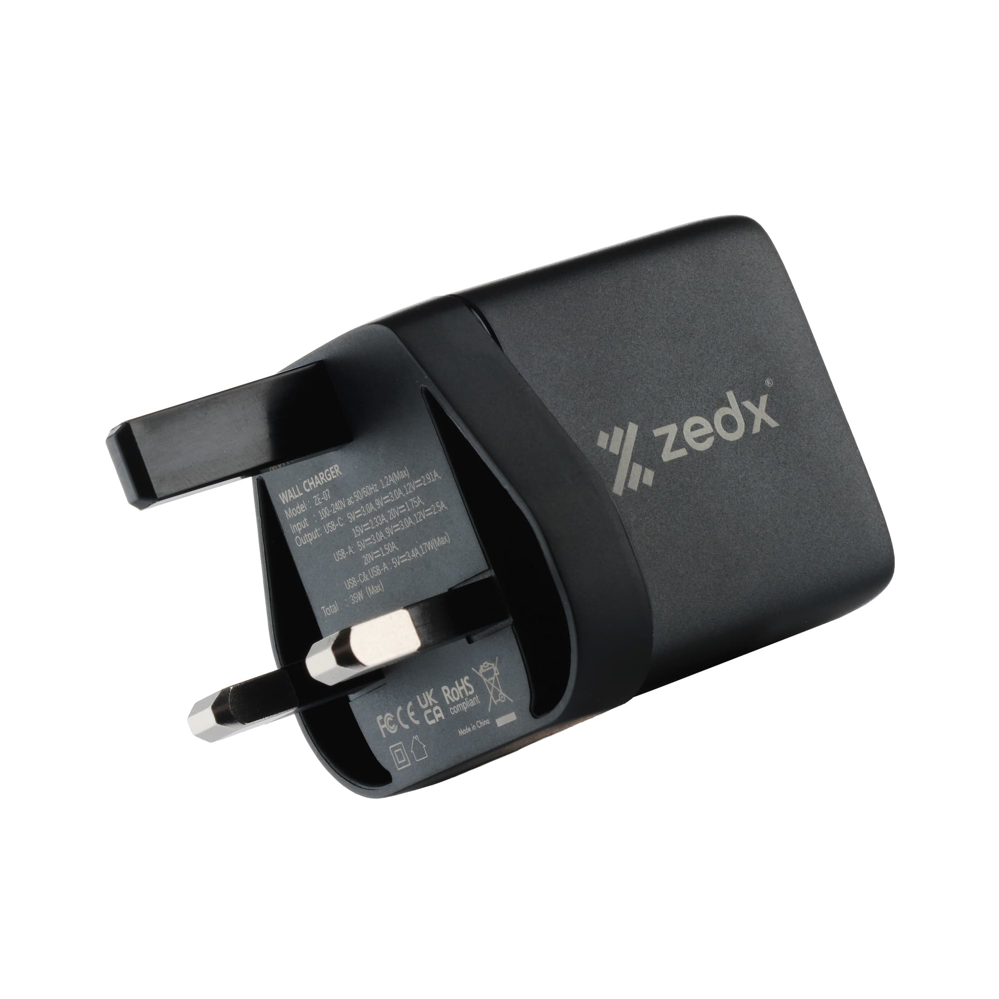 Zedx 30w Pd Charging(Zx110) Black preview image