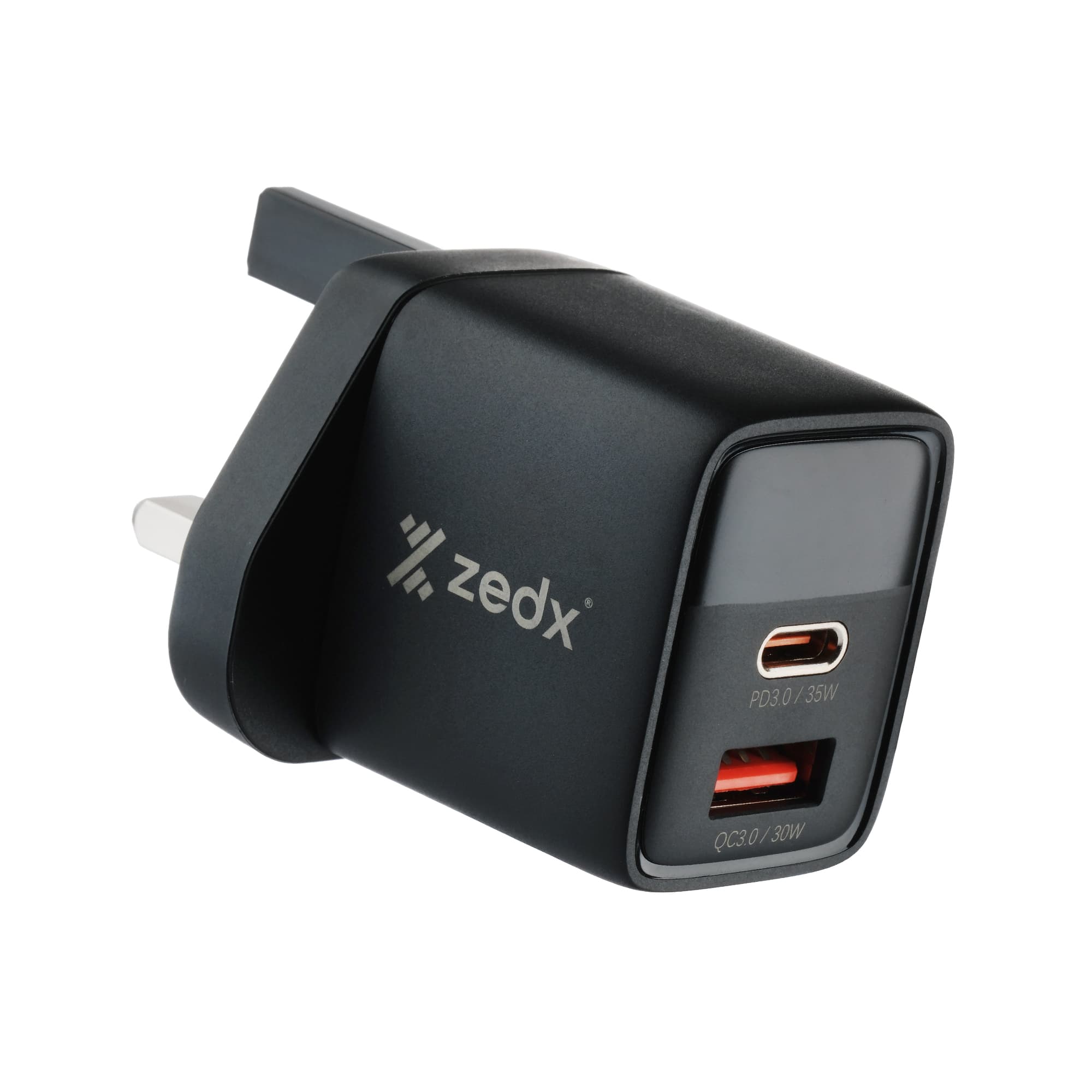 Zedx 30w Pd Charging(Zx110) Black thumbnail 3
