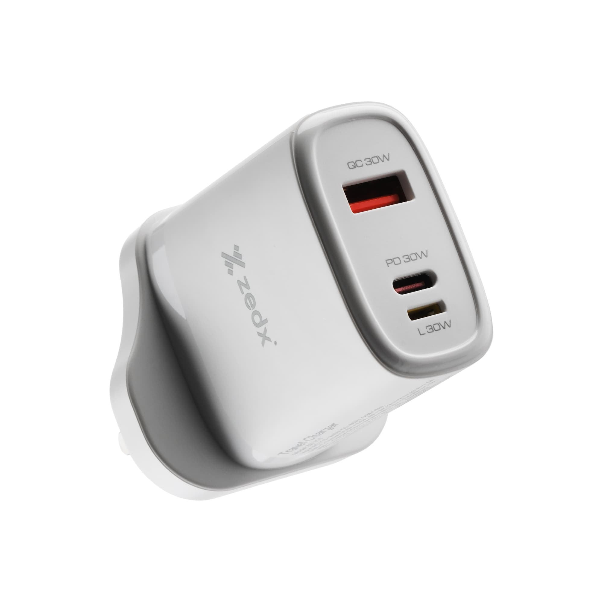 Zedx Gan Wall Charger 35-30w (Ze-07) preview image