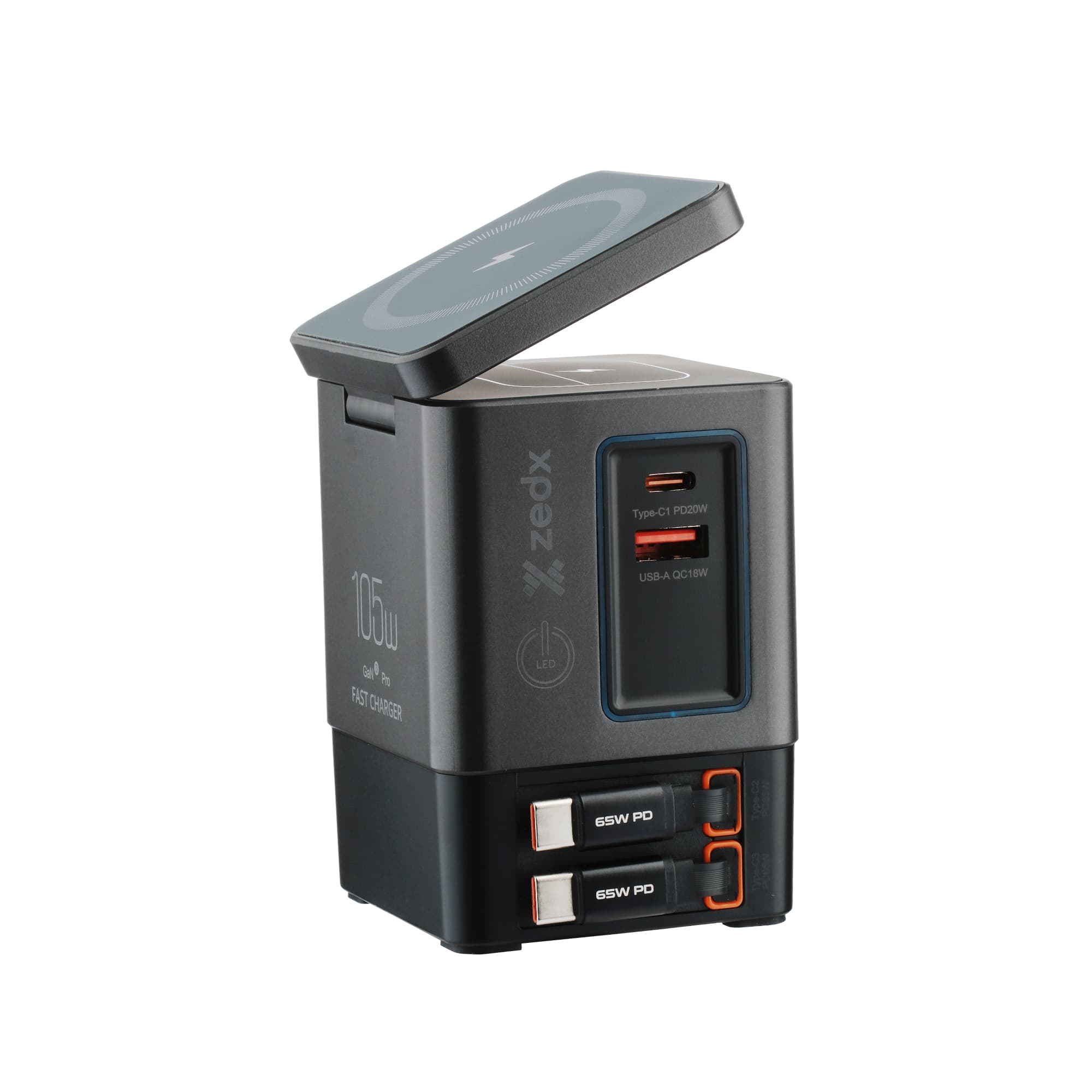 Zedx Power Dock X Gan 105w thumbnail 3