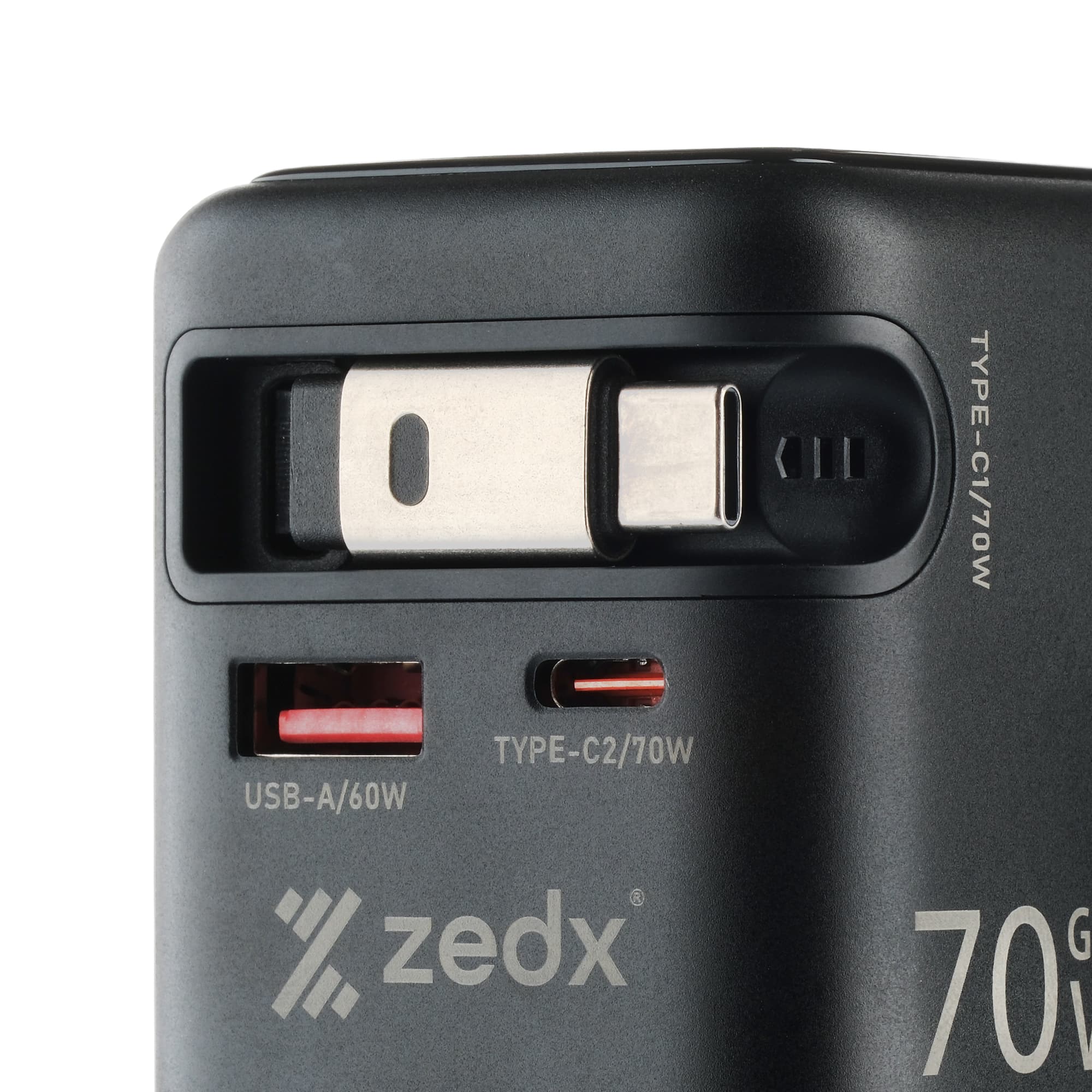 Zedx World Travel Adapter (70w) Gan preview image