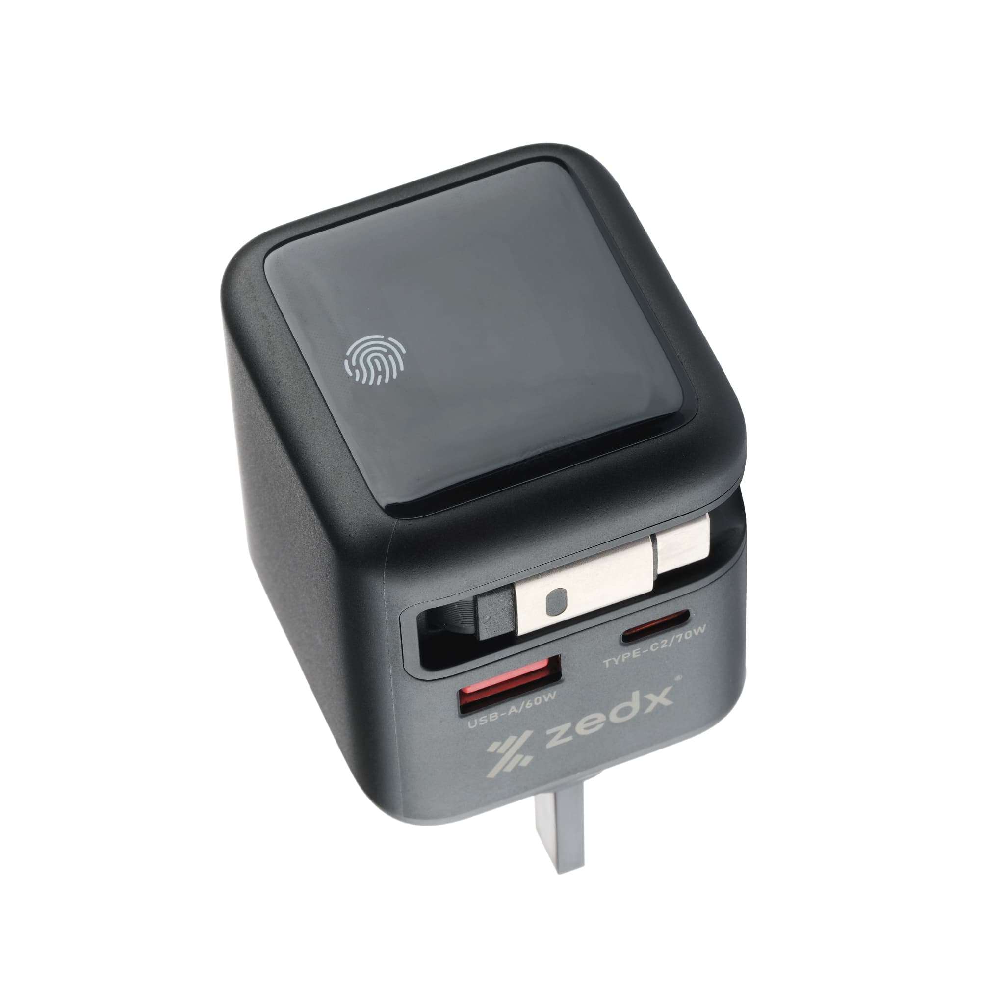 Zedx World Travel Adapter (70w) Gan thumbnail 2